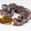 Bracelet flat chain ikat marble – Image 3