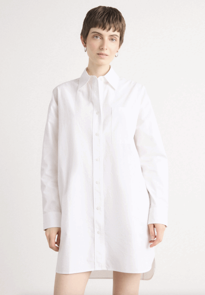 Chemise tunique blanche