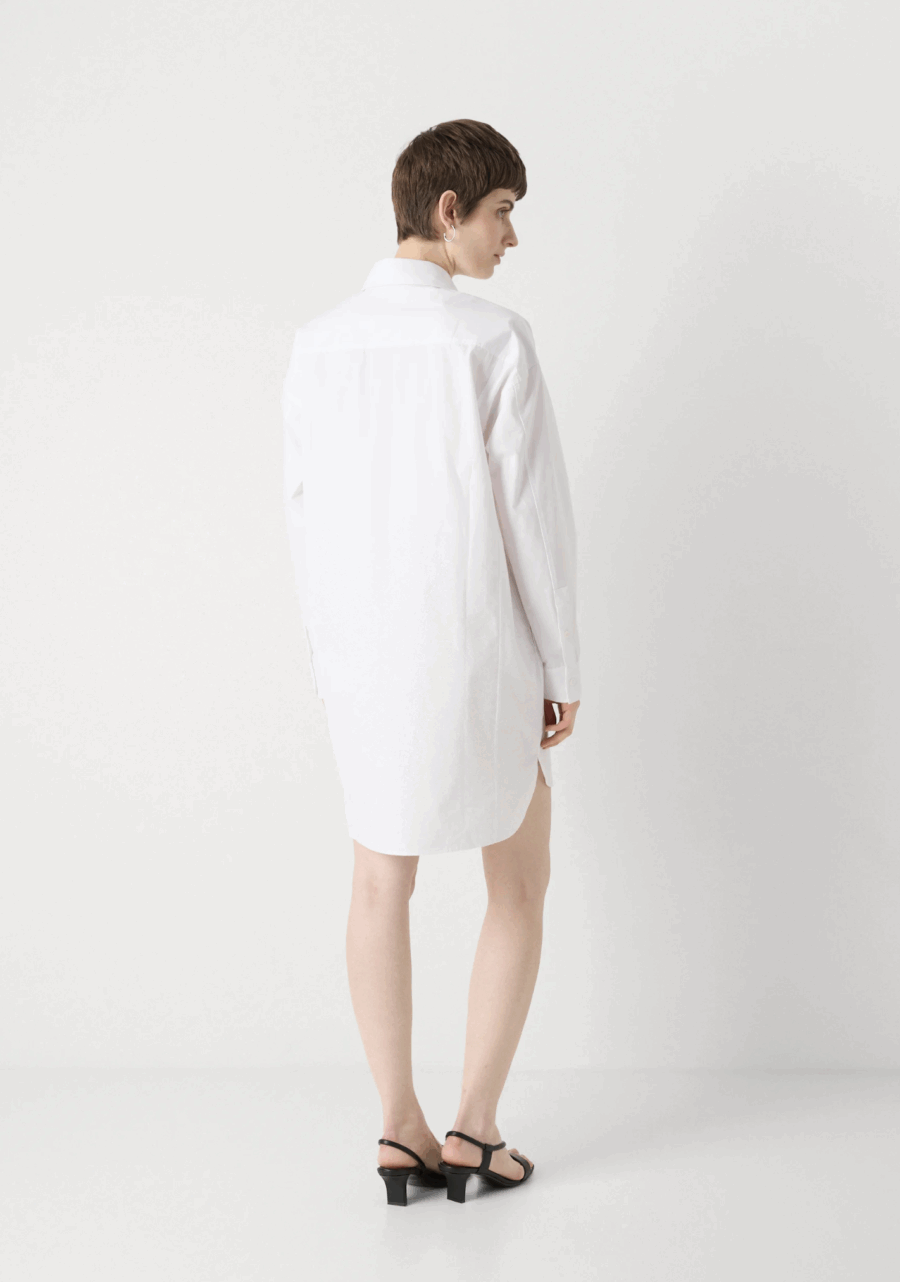 Chemise tunique blanche – Image 2