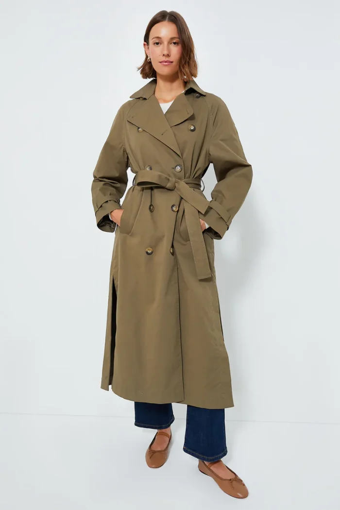 Trench-coat CARL olive