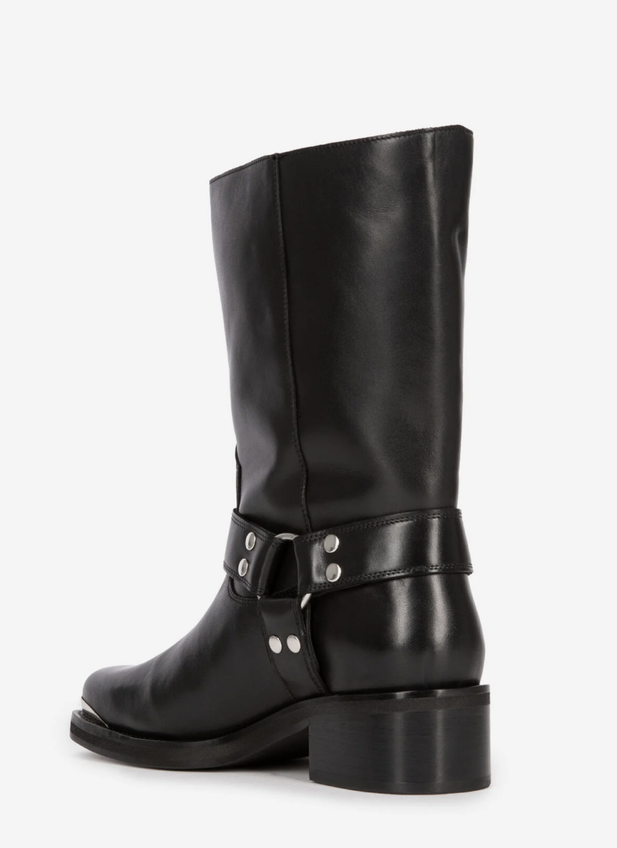 BOTTES MI - HAUTES EN CUIR – Image 2