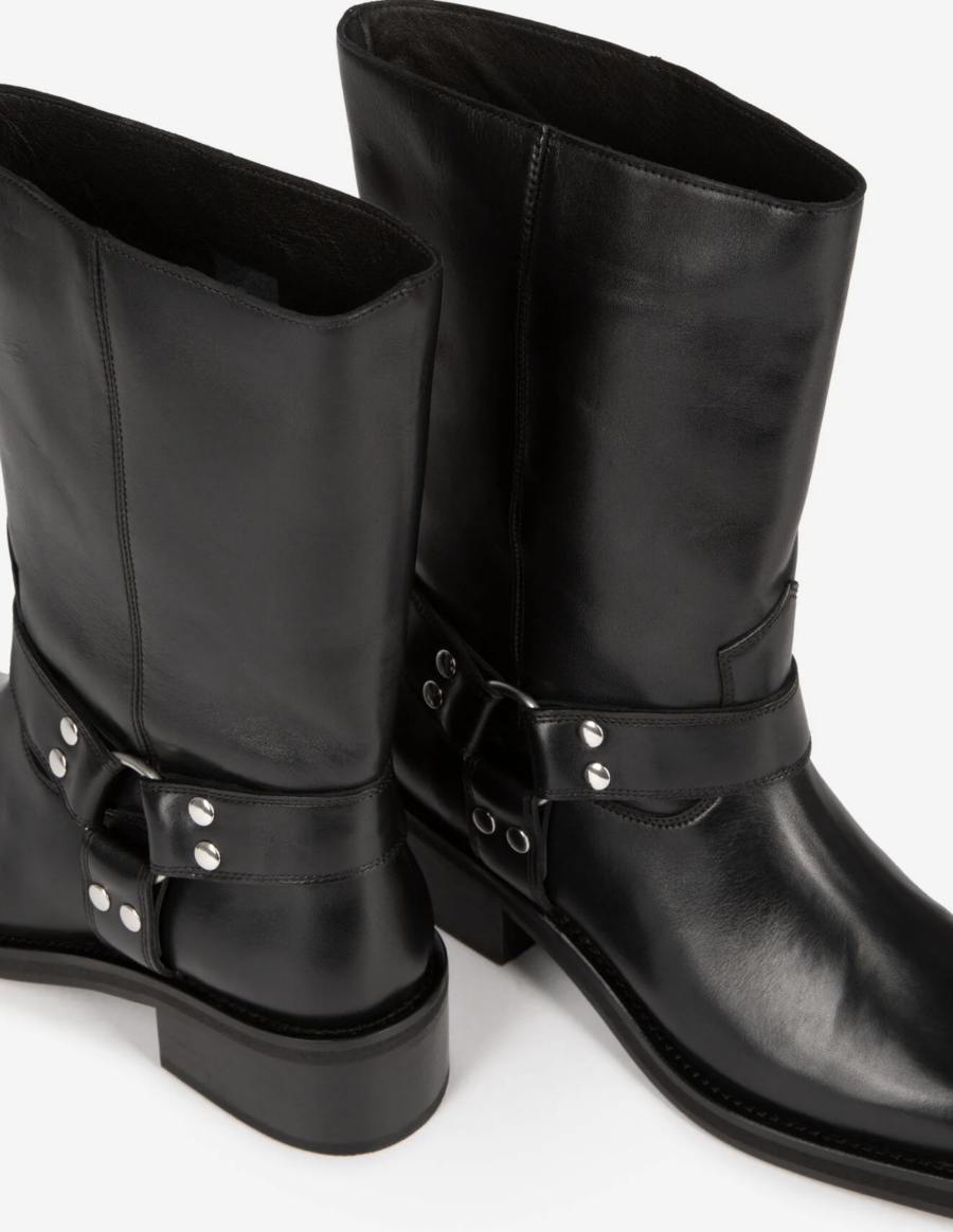 BOTTES MI - HAUTES EN CUIR – Image 3