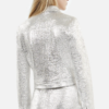 BLOUSON EFFET SILVER – Image 3