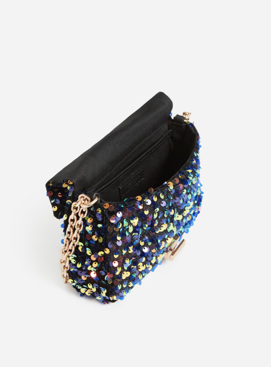 PETIT SAC MOON à sequins multicolore – Image 4