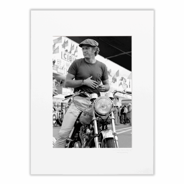LA GALERIE PHOTO STEEVE MCQUEEN MOTO