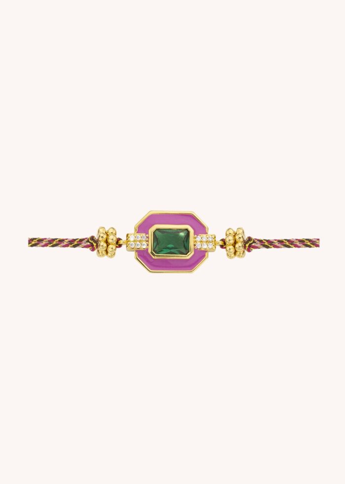 BR FUCHSIA ART DECO OR
