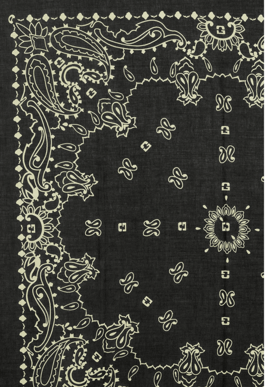 Foulard Omaya noir – Image 4