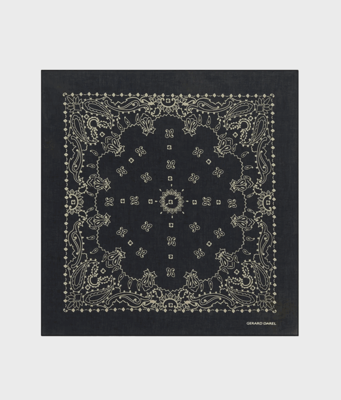 Foulard Omaya noir