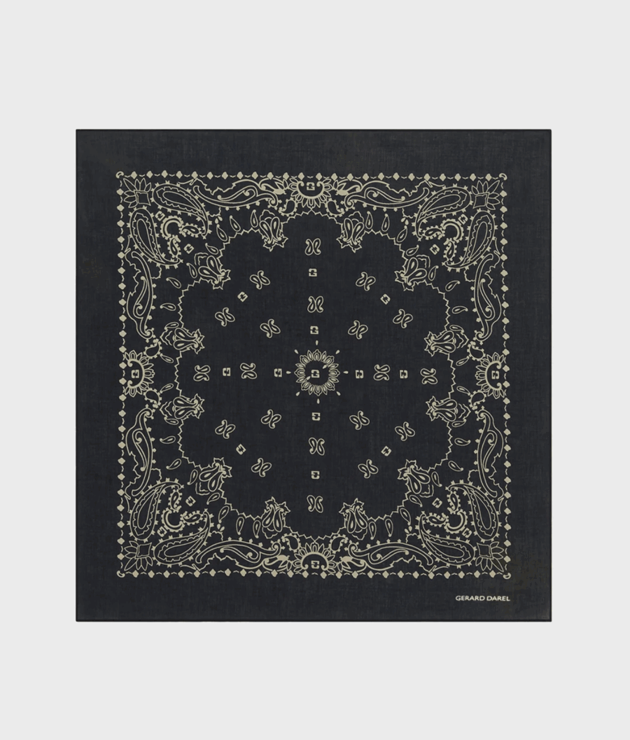 Foulard Omaya noir