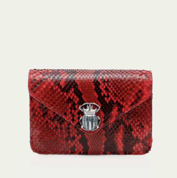 Porte cartes Python Alex Rubis