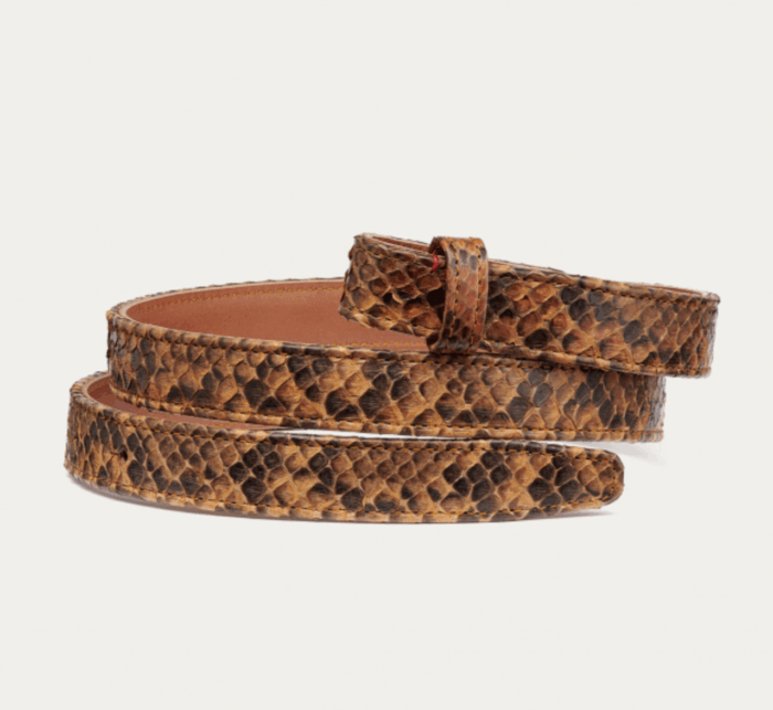 Baby ceinture Python Moka