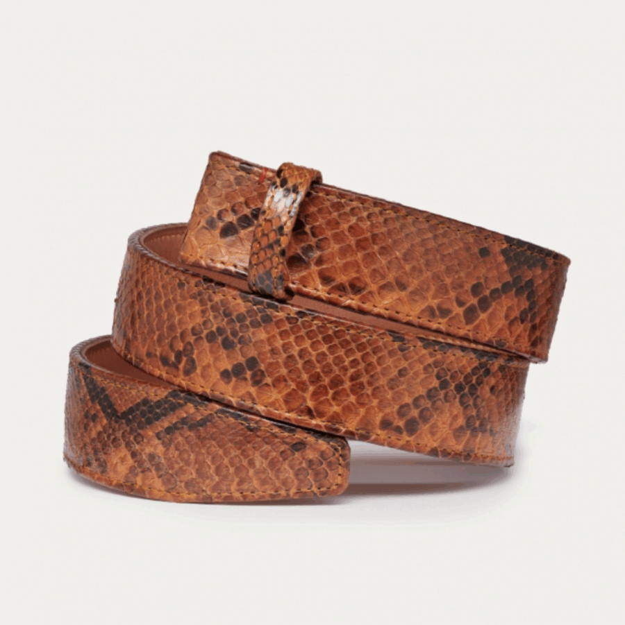 Ceinture Python Moka