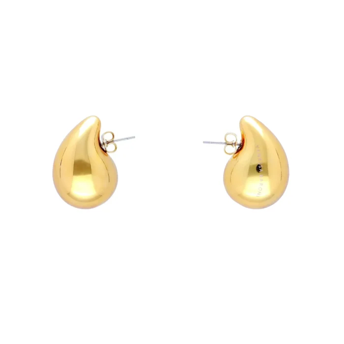 Drop earring gold
