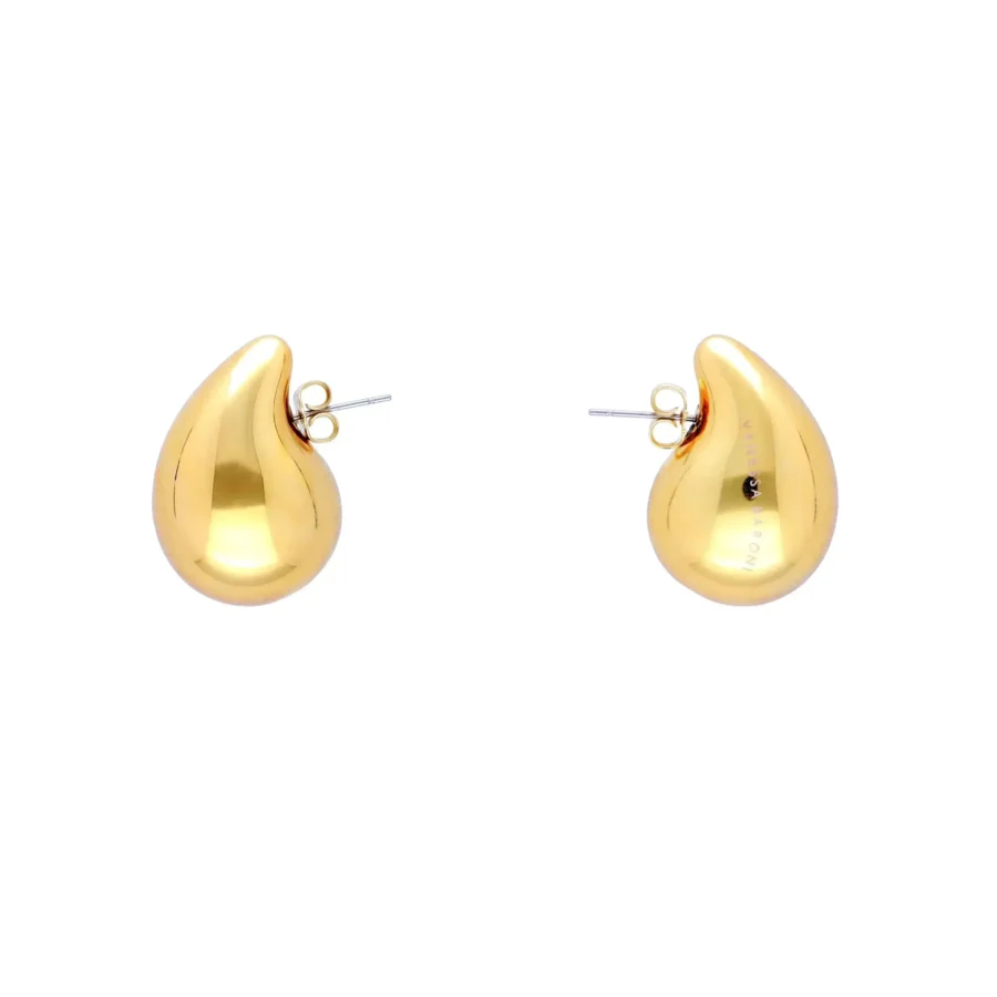 Drop earring gold