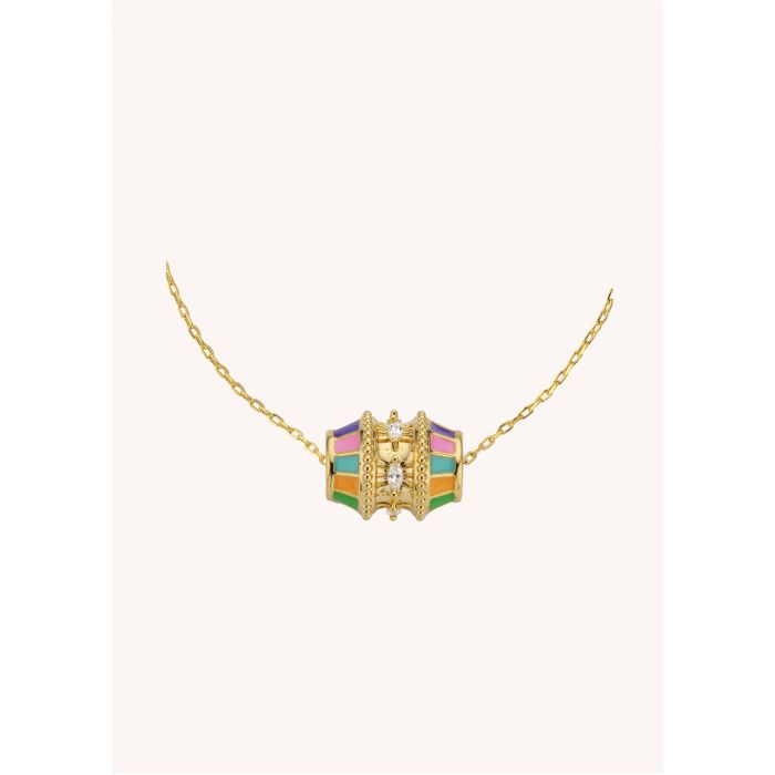 Collier Rainbow talisman or