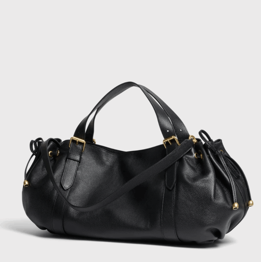 Sac Premium Le 24H en Cuir Noir – Image 2