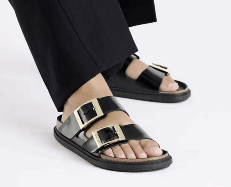 Arizona Droplet Buckle High-Shine Black – Image 6