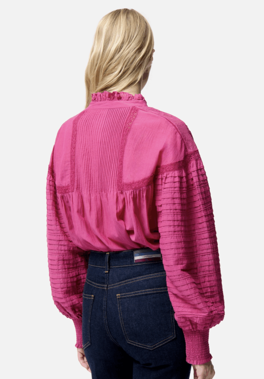 BLOUSE DAHLIA GRENADE – Image 3