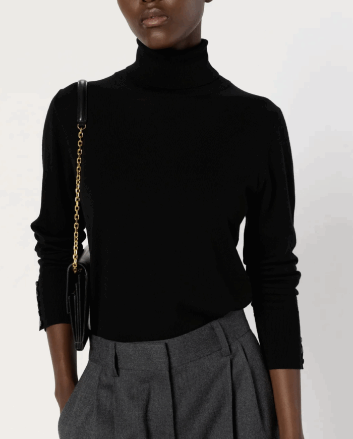 Gilet pull noir