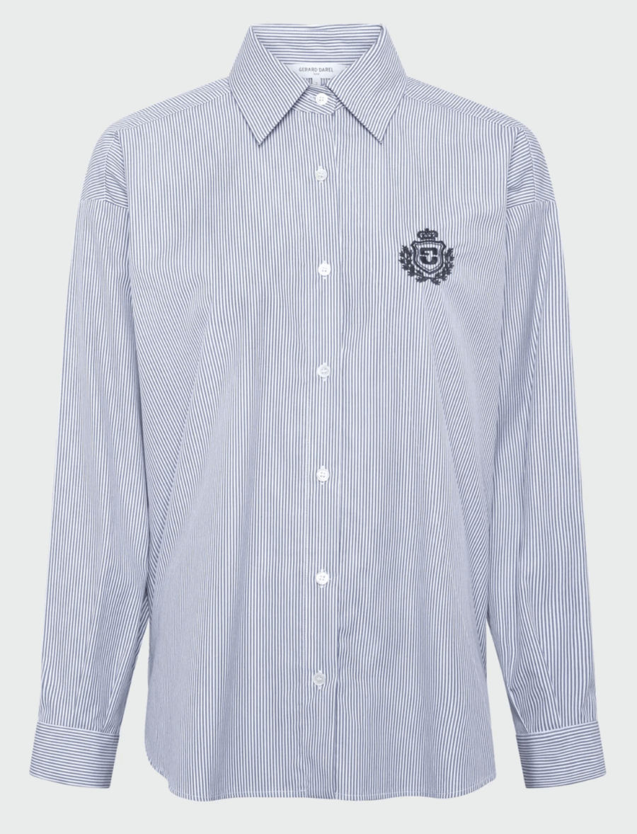 Chemise Alison rayée nuage – Image 5