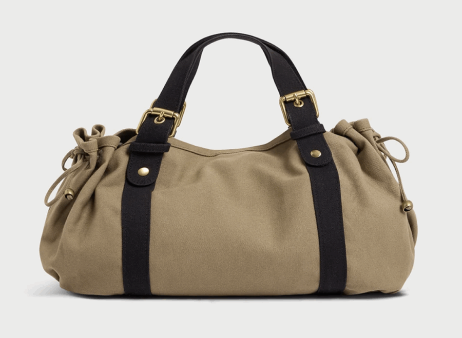 Sac GD Canvas 24H en toile Kaki/Noir – Image 2