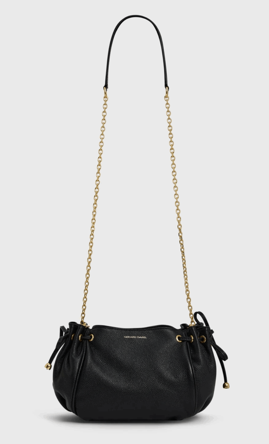 Sac Premium Le Mini 24 en Cuir Noir