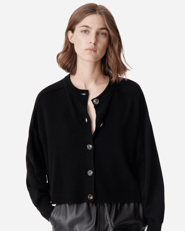 DOUVE CARDIGAN NOIR