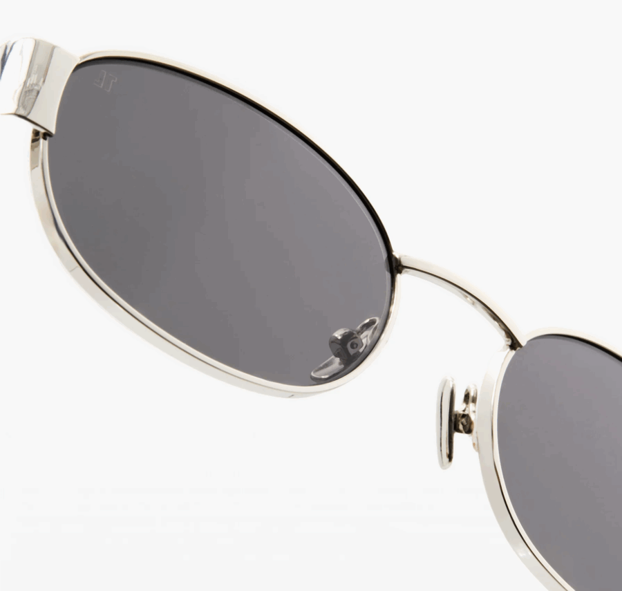 Lunette de soleil LA HILA argent – Image 3
