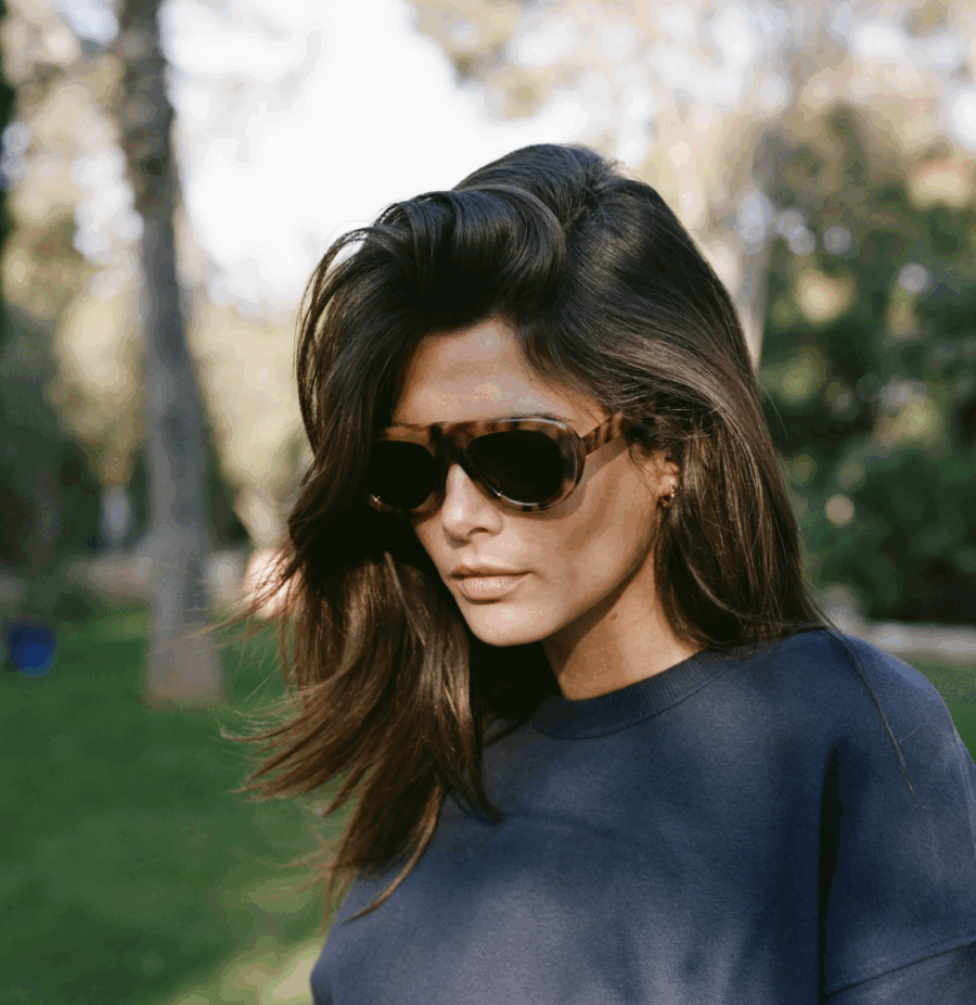 Lunettes de soleil LA GABRIE écaille – Image 2