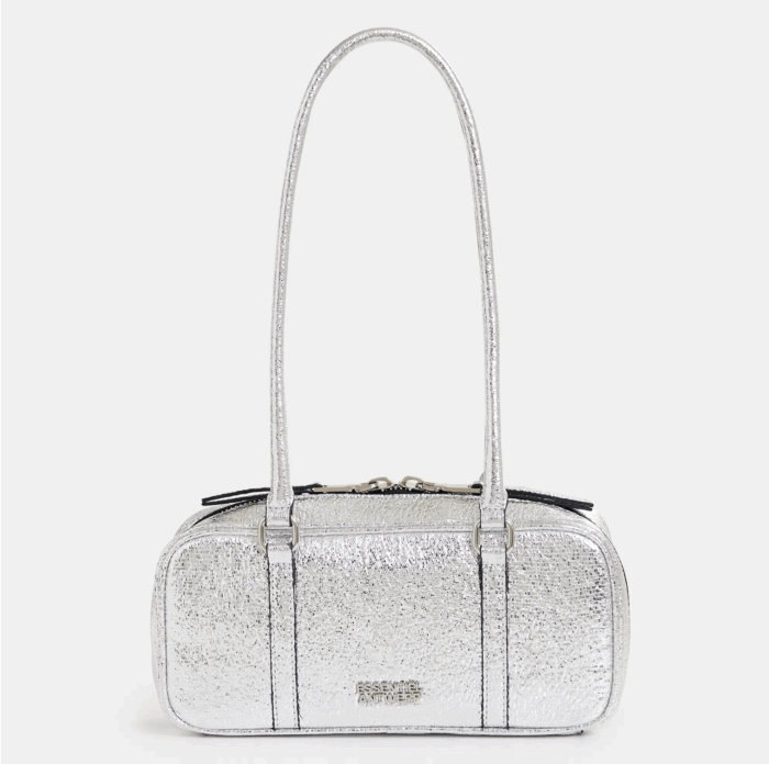 Sac Baguette Argenté