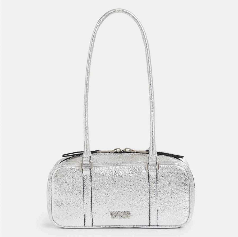 Sac Baguette Argenté
