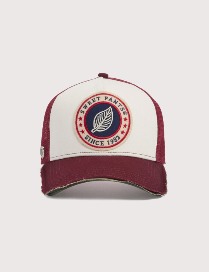 casquette sweet pants bordeaux