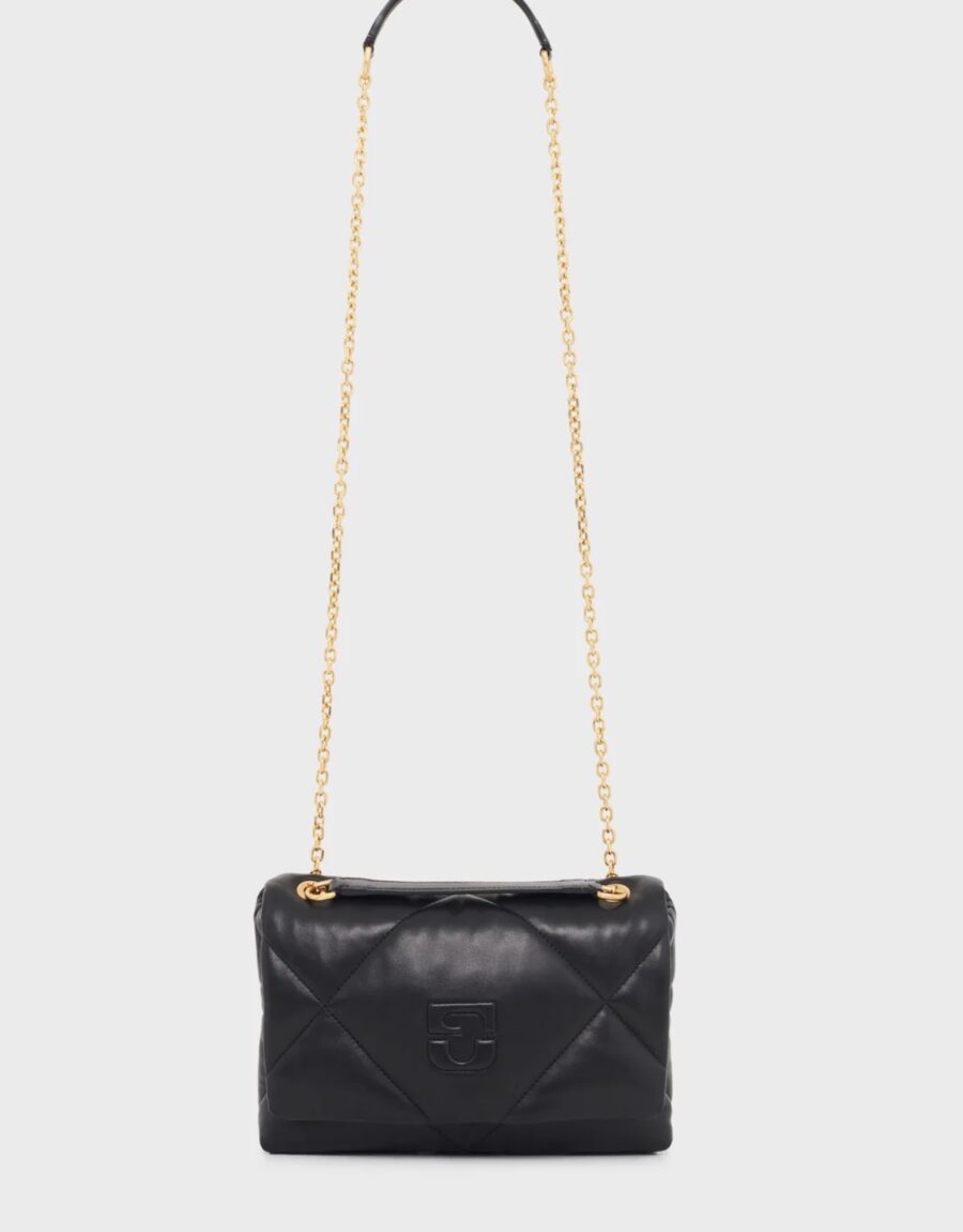 Sac Le Fanny en Cuir Matelassé Noir