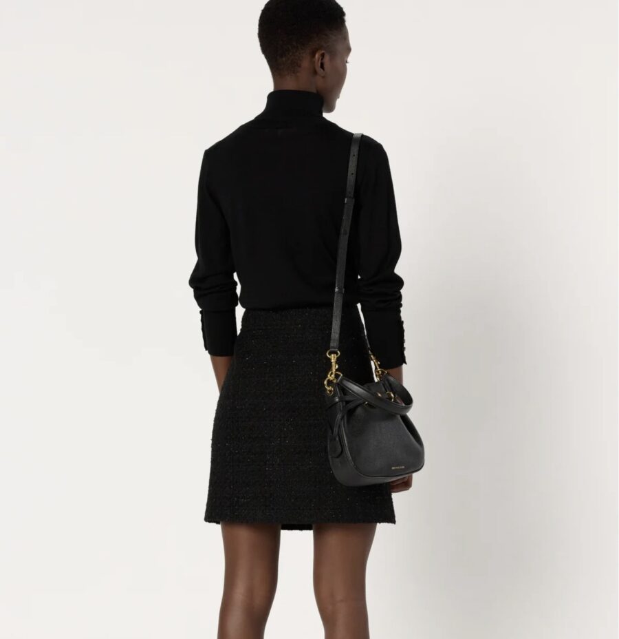 Jupe Courte en Tweed Berenice – Image 2