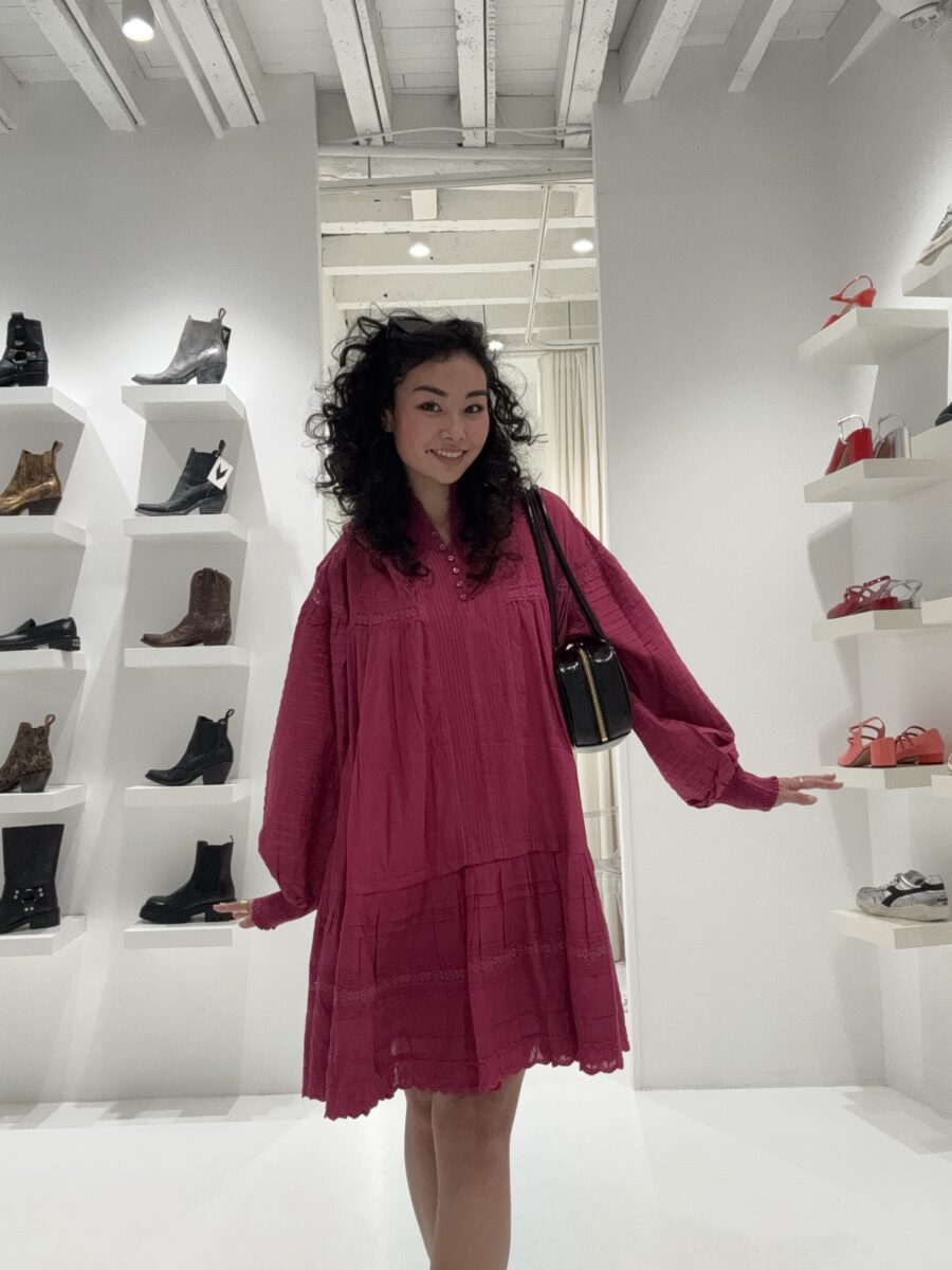 Robe courte Diane grenade – Image 2