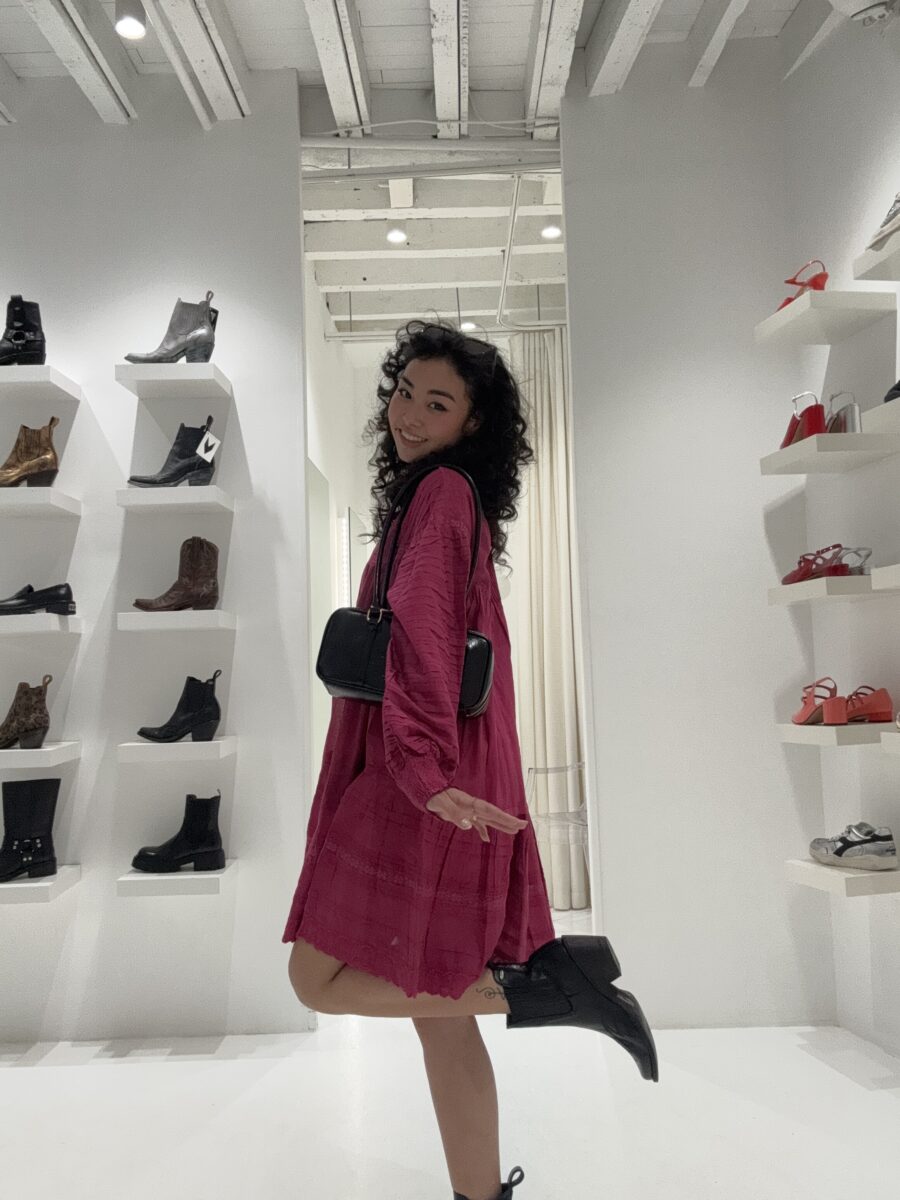 Robe courte Diane grenade – Image 3