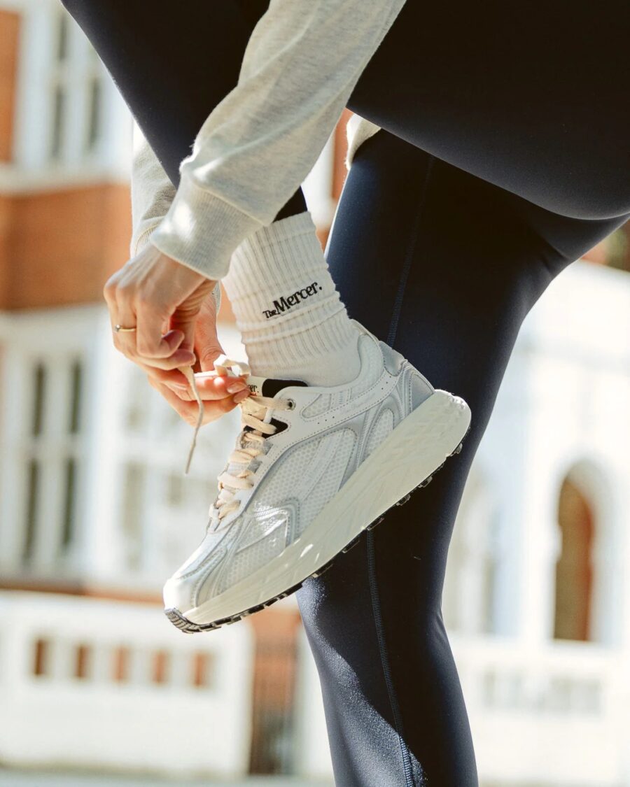 Chaussettes hautes blanches The Mercer - 39/42 – Image 2