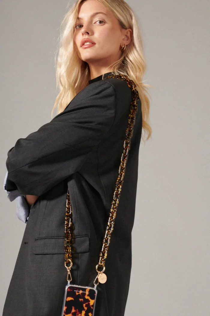 EMMY écaille marron -120 cm