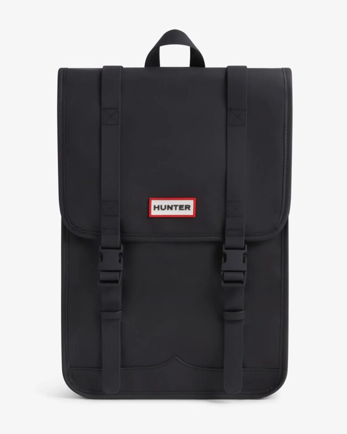 Sac à dos en caoutchouc noir