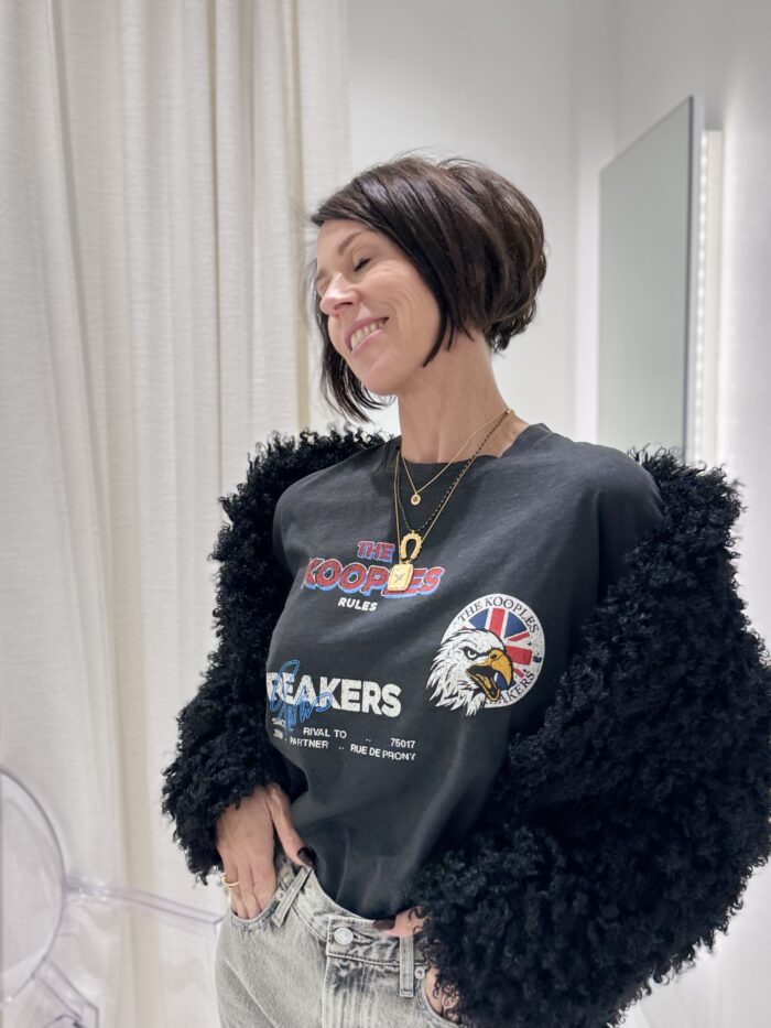 T-shirt noir rules breakers