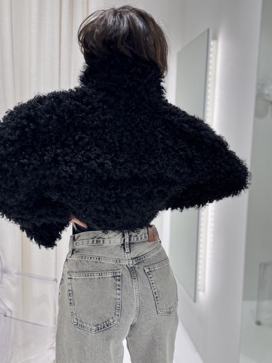 Jean wide leg gris – Image 2