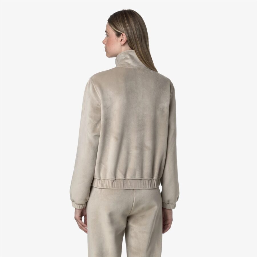 Veste Viviette Velour Beige Cashmere – Image 3